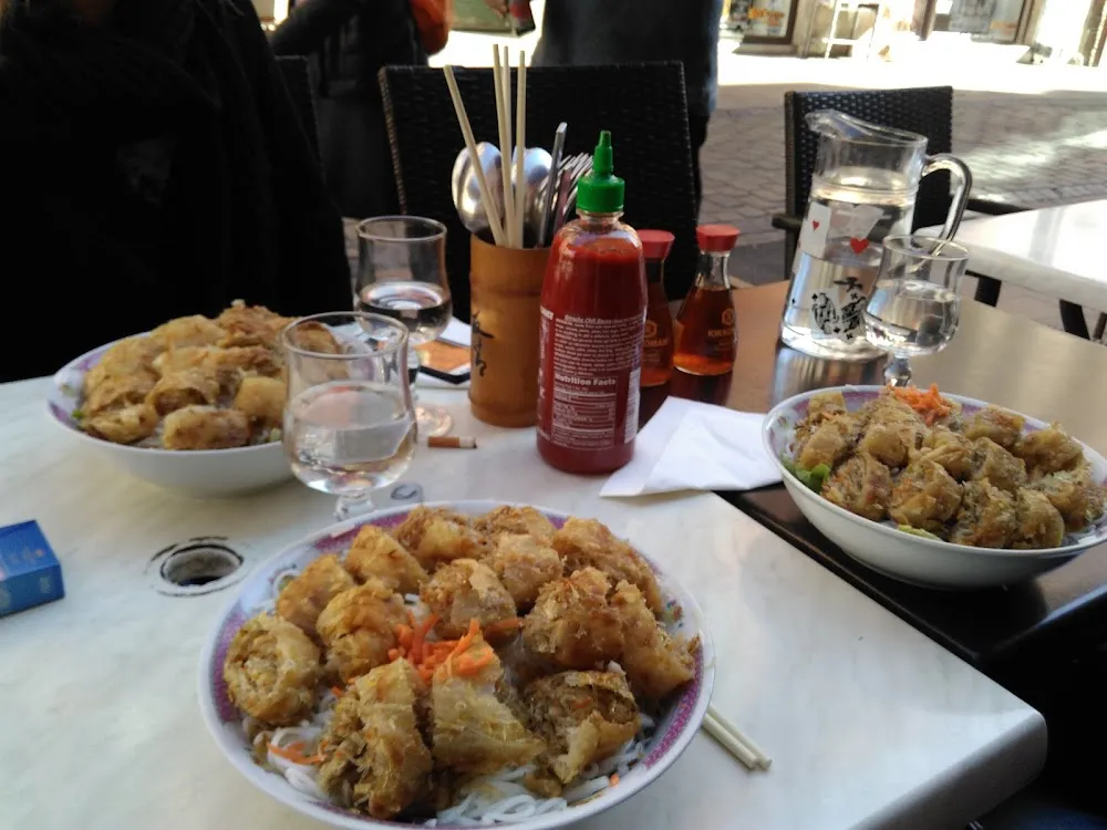 Salade de Nems Végétarien